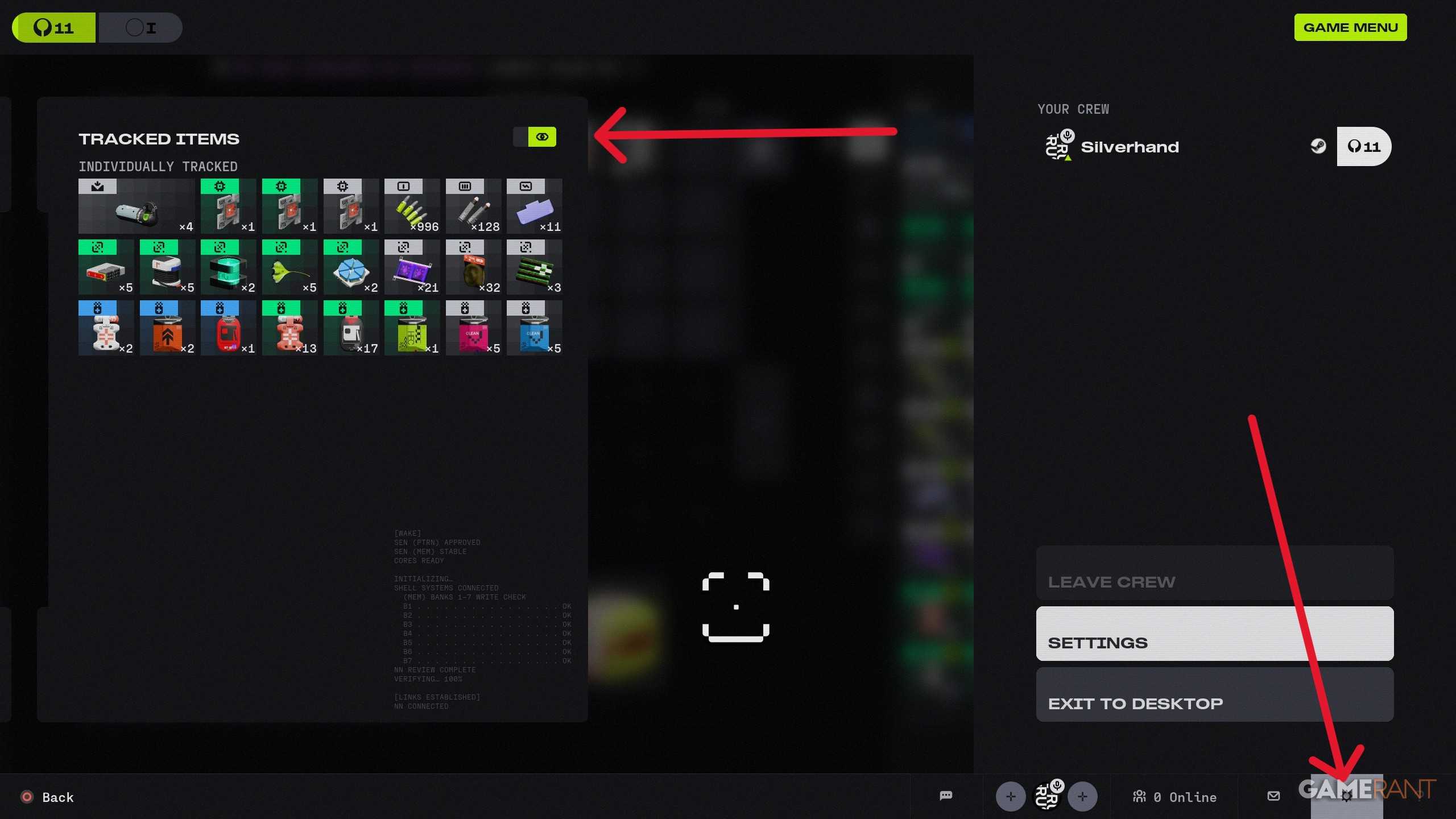 Marathon Inventory Layout How to Track Items in Marathon