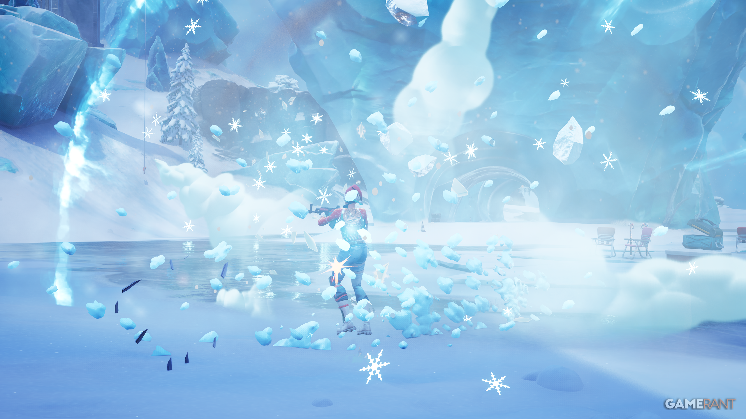 Fortnite Mythic Ice Gauntlets Location & How to Use