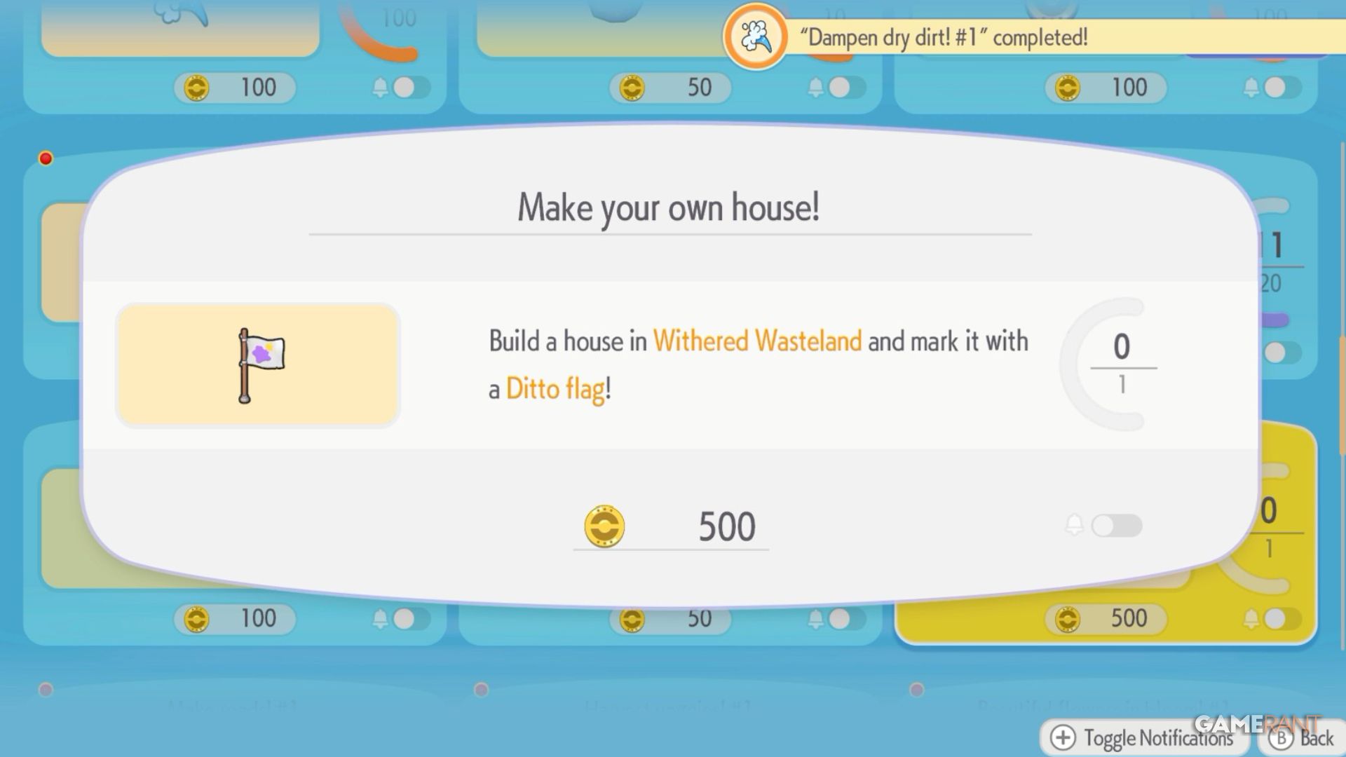 How to Make a House and Get a Ditto Flag in Pokopia