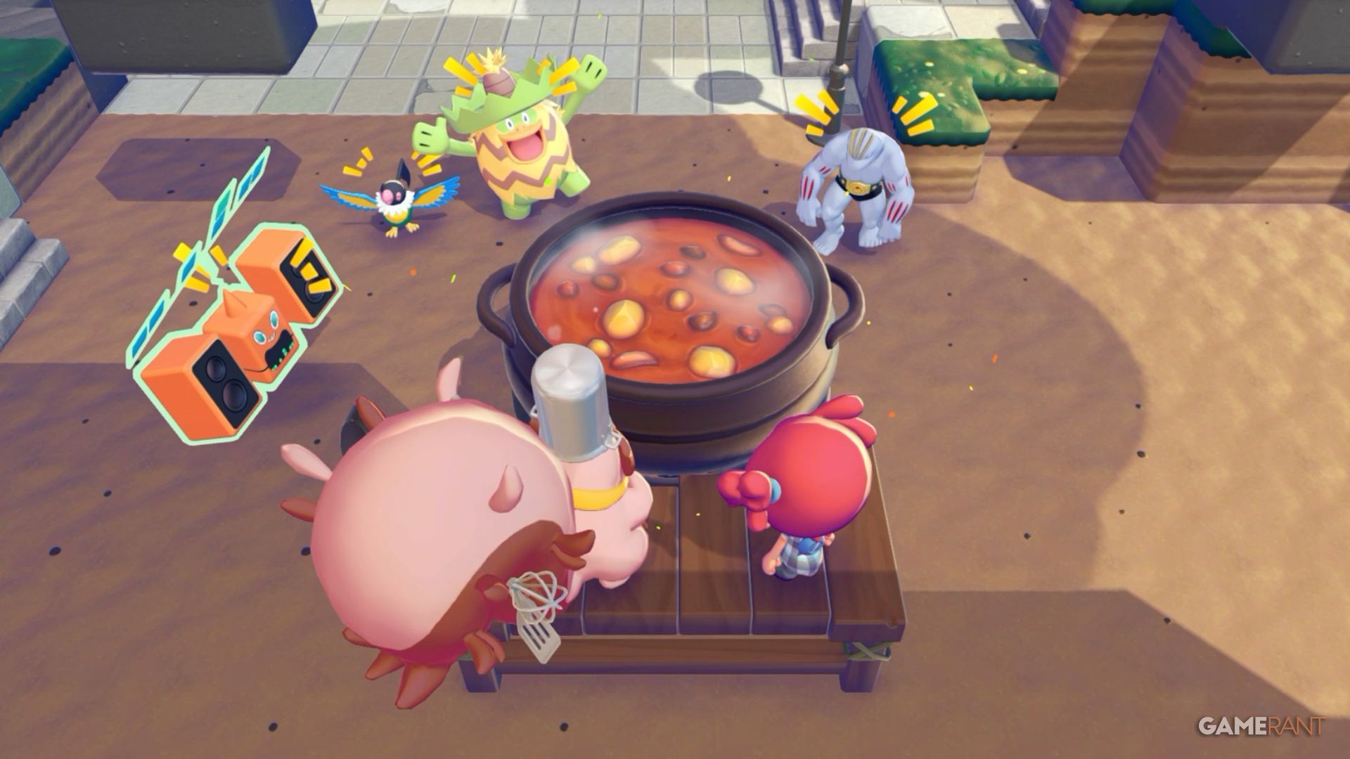 making curry time to party pokopia (1)