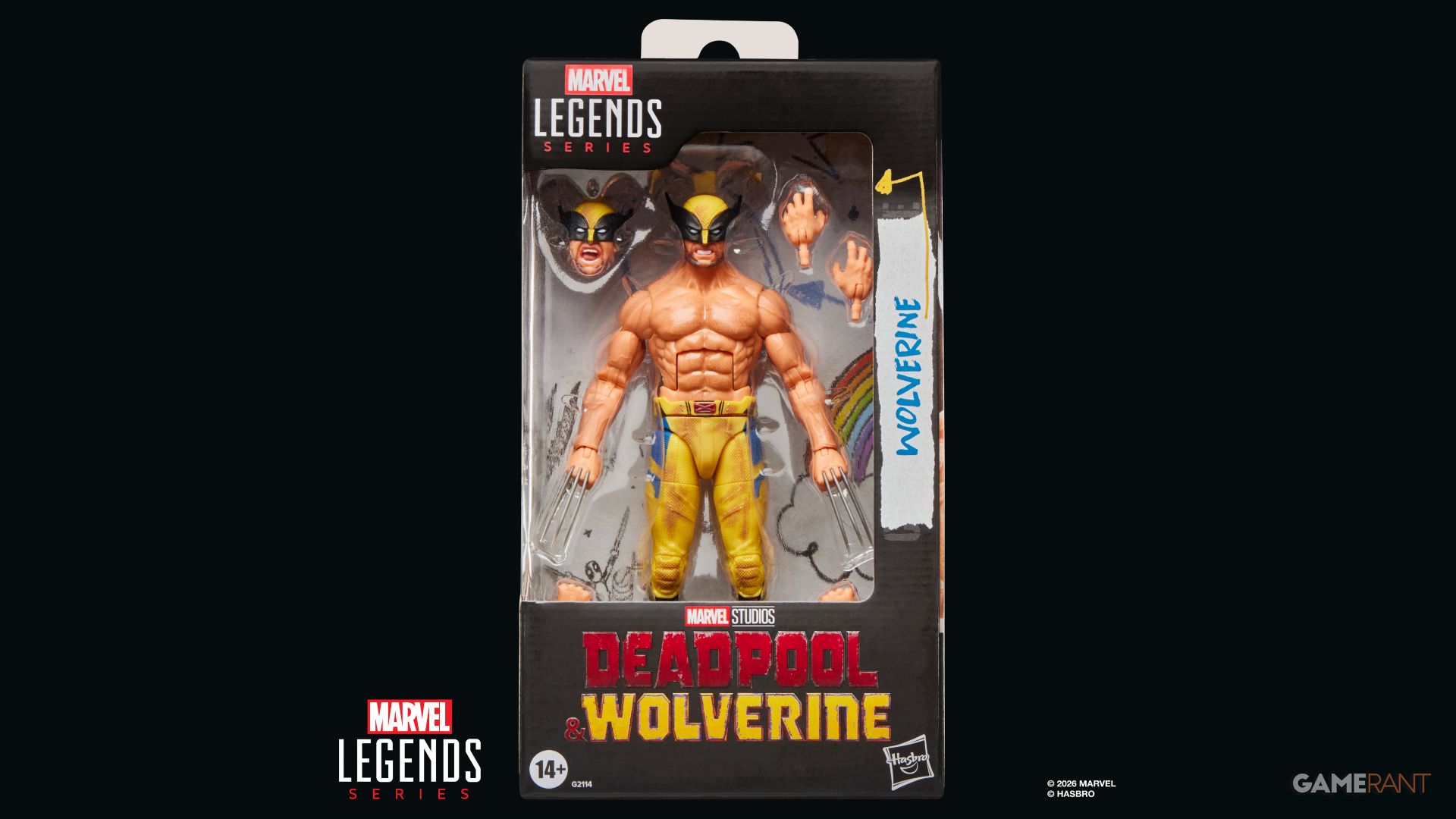 Marvel Legends Deadpool & Wolverine Figure Hasbro render 1