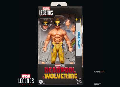 Marvel Legends Deadpool & Wolverine Figure Hasbro render 1