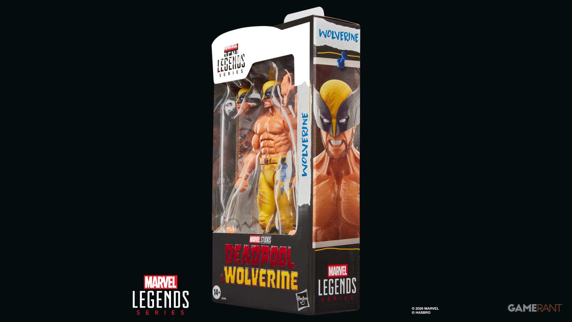 Marvel Legends Deadpool & Wolverine Figure Hasbro render 2