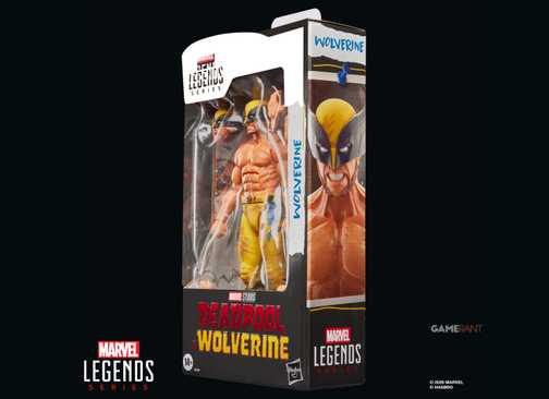 Marvel Legends Deadpool & Wolverine Figure Hasbro render 2
