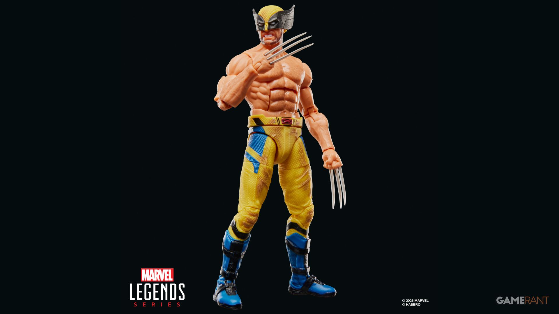 Marvel Legends Deadpool & Wolverine Figure Hasbro render 3