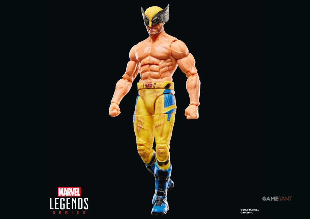 Marvel Legends Deadpool & Wolverine Figure Hasbro render 6