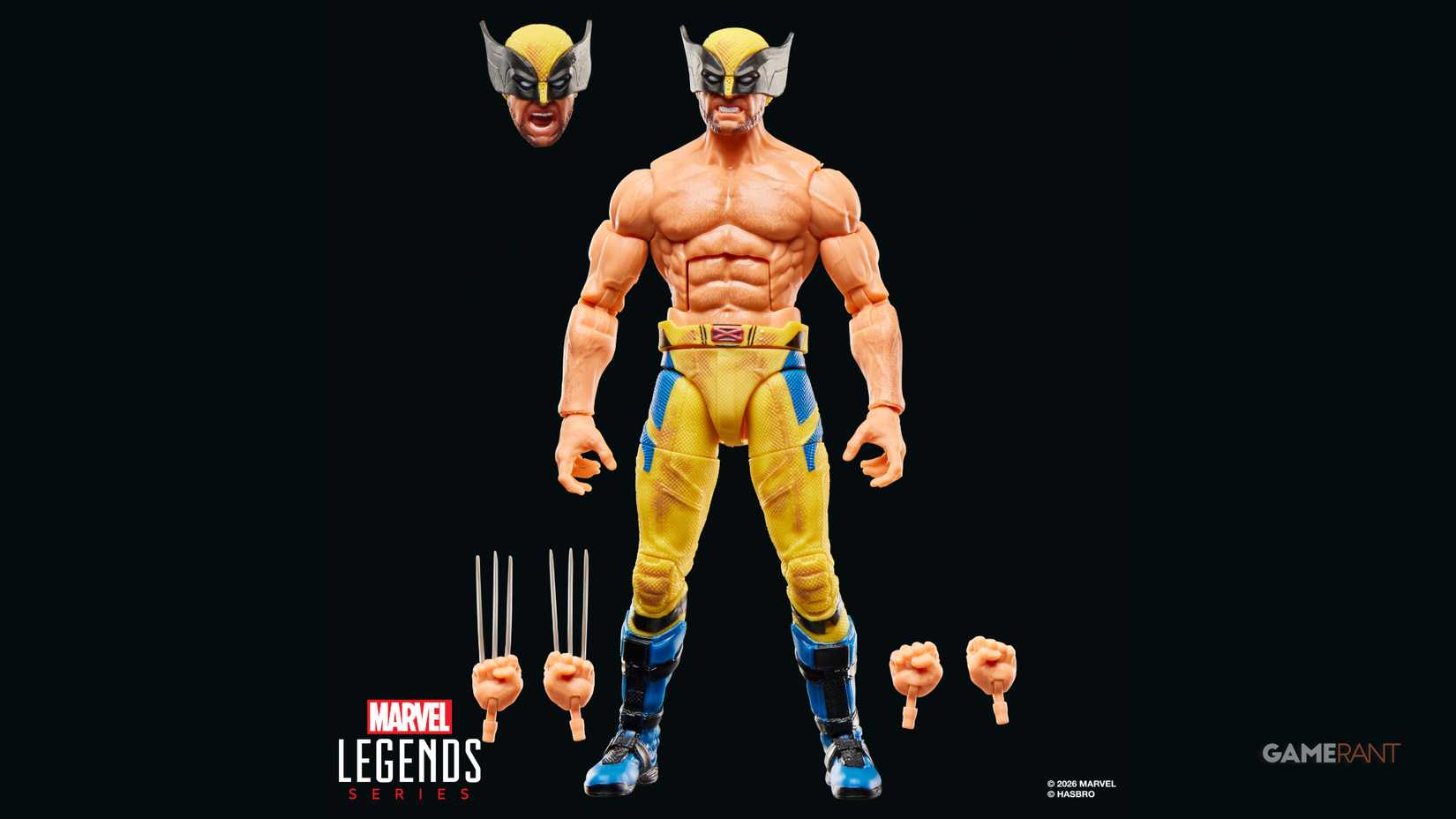 Marvel Legends Deadpool & Wolverine Figure Hasbro render 7