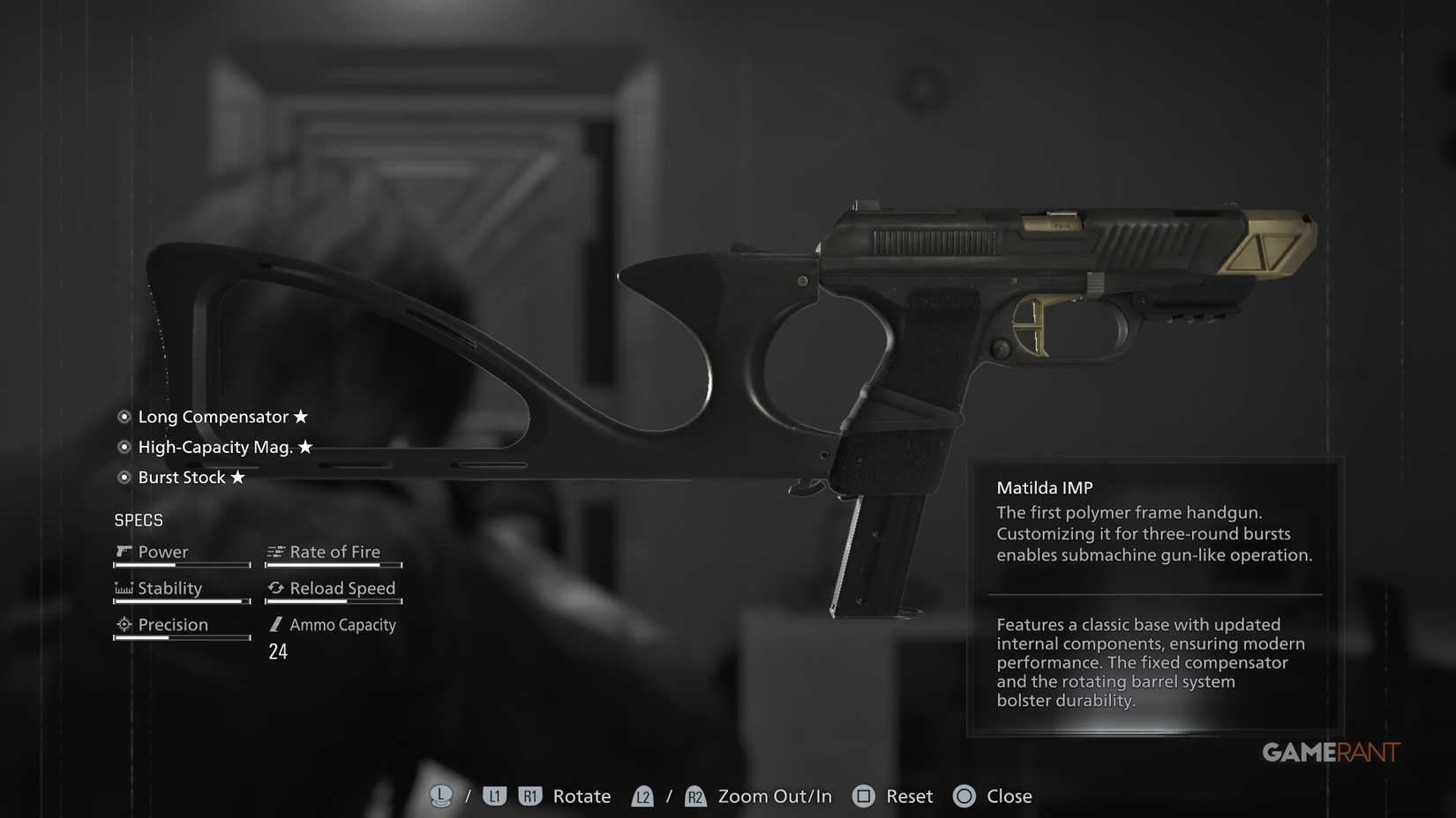 All Weapon Stats & Upgrades in Resident Evil Requiem