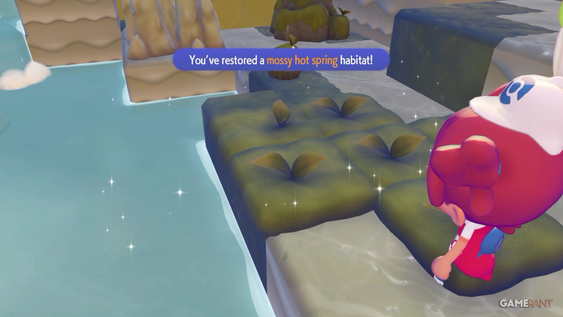 How to Save the Pokemon in the Barrel in Rocky Ridges in Pokopia