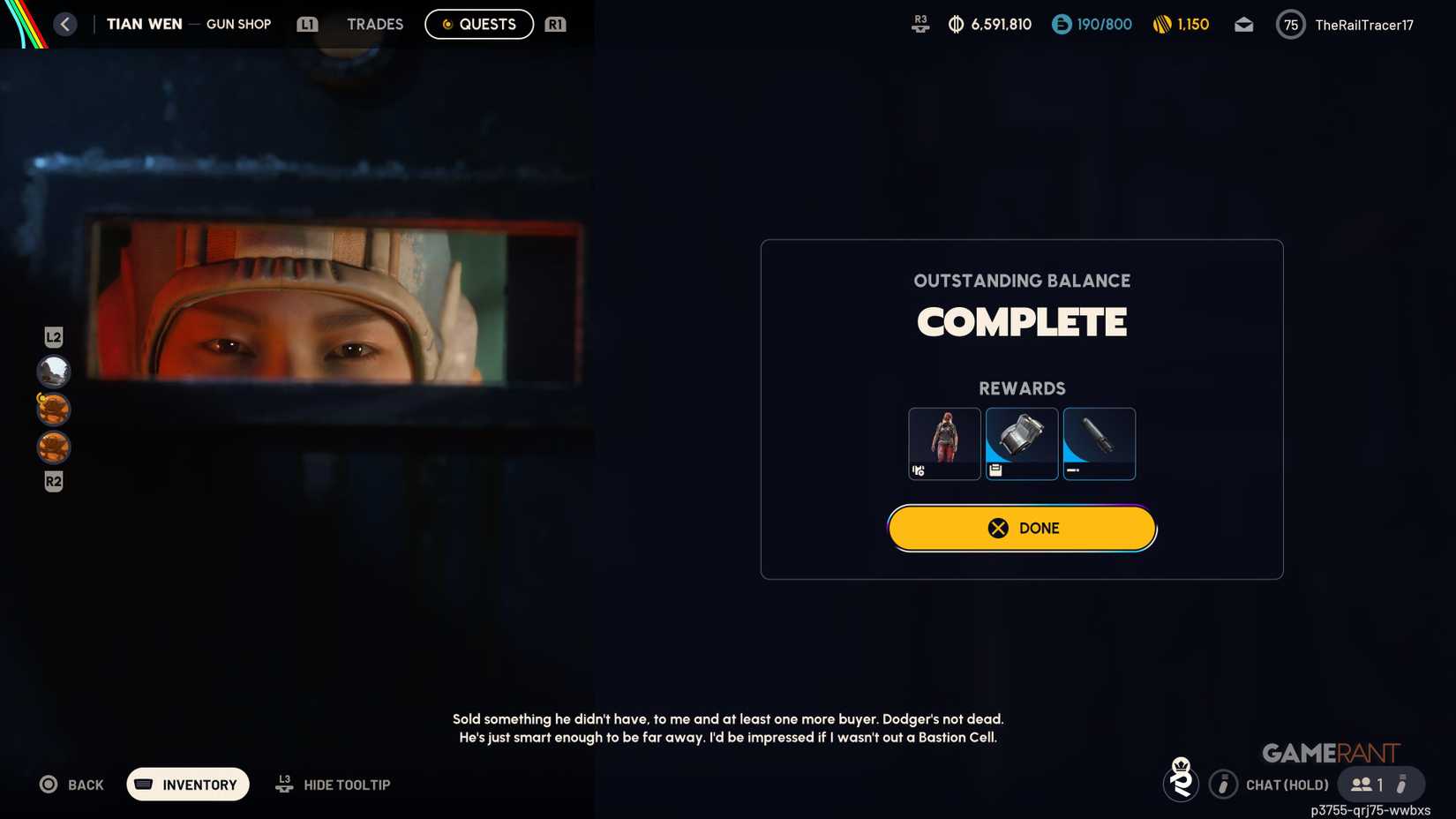 Outstanding Balance Quest in ARC Raiders 11