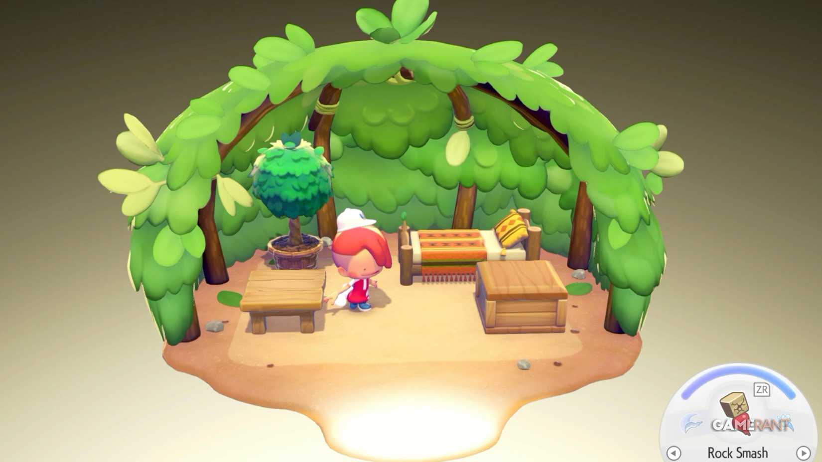 placement of furniture sheet den pokopia