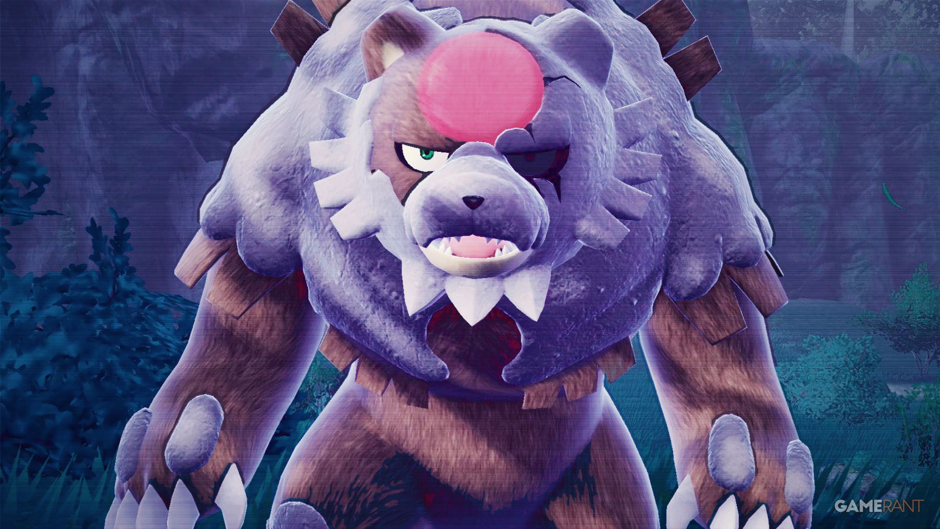 Pokemon Scarlet and Violet Bloodmoon Ursaluna medium close-up