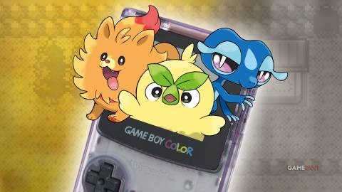 A Pokemon fan imagines what the new starters of Pokemon Winds and Waves would look like as Gen 2 overworld sprites.