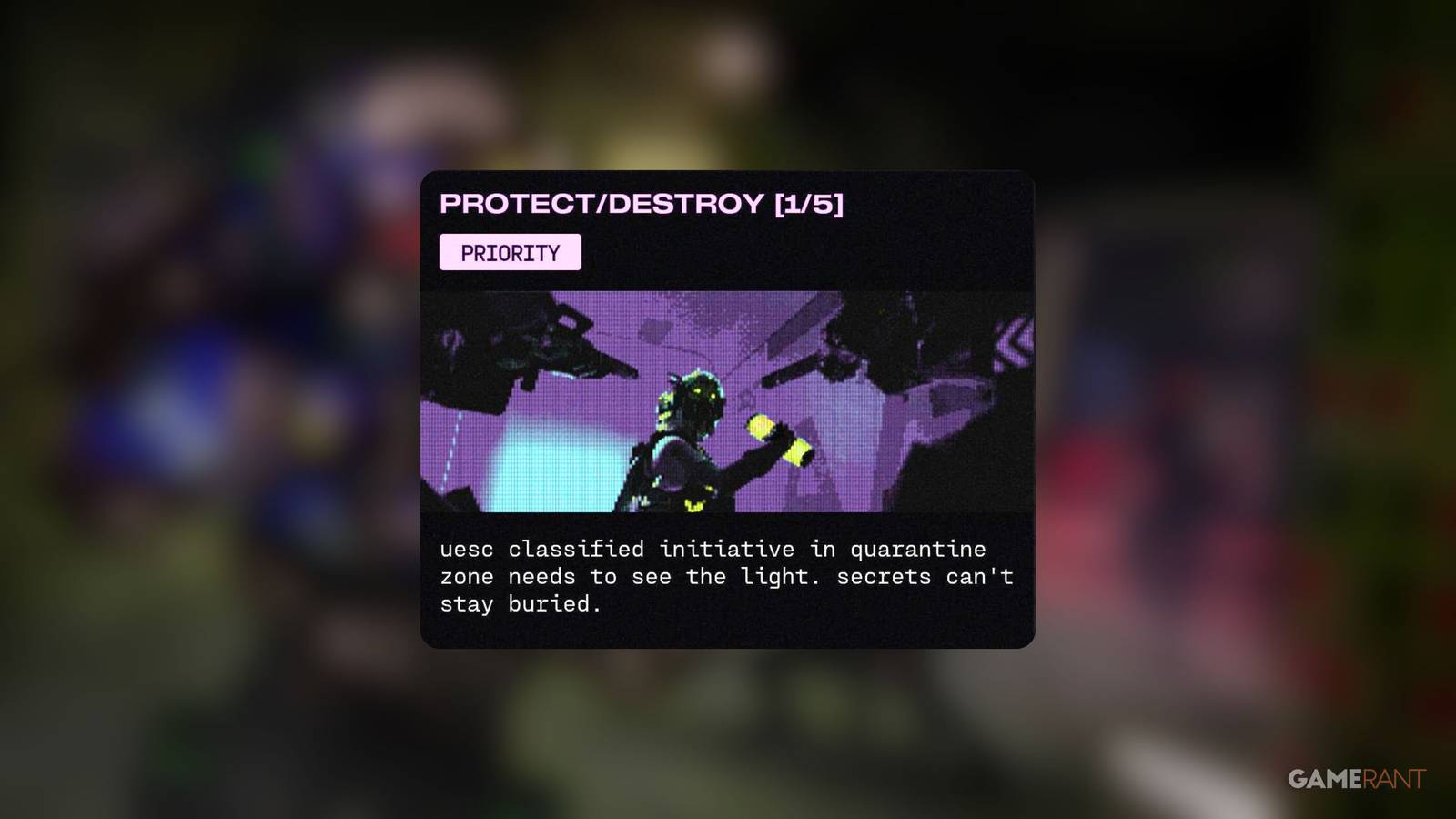 Protect/Destroy 1 Contract Guide in Marathon