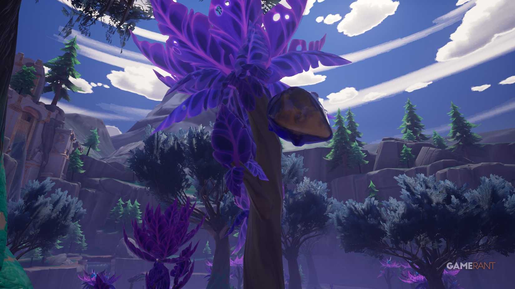 The Kopaa Nut can also appear on infected ancient trees, requiring specific items to obtain.