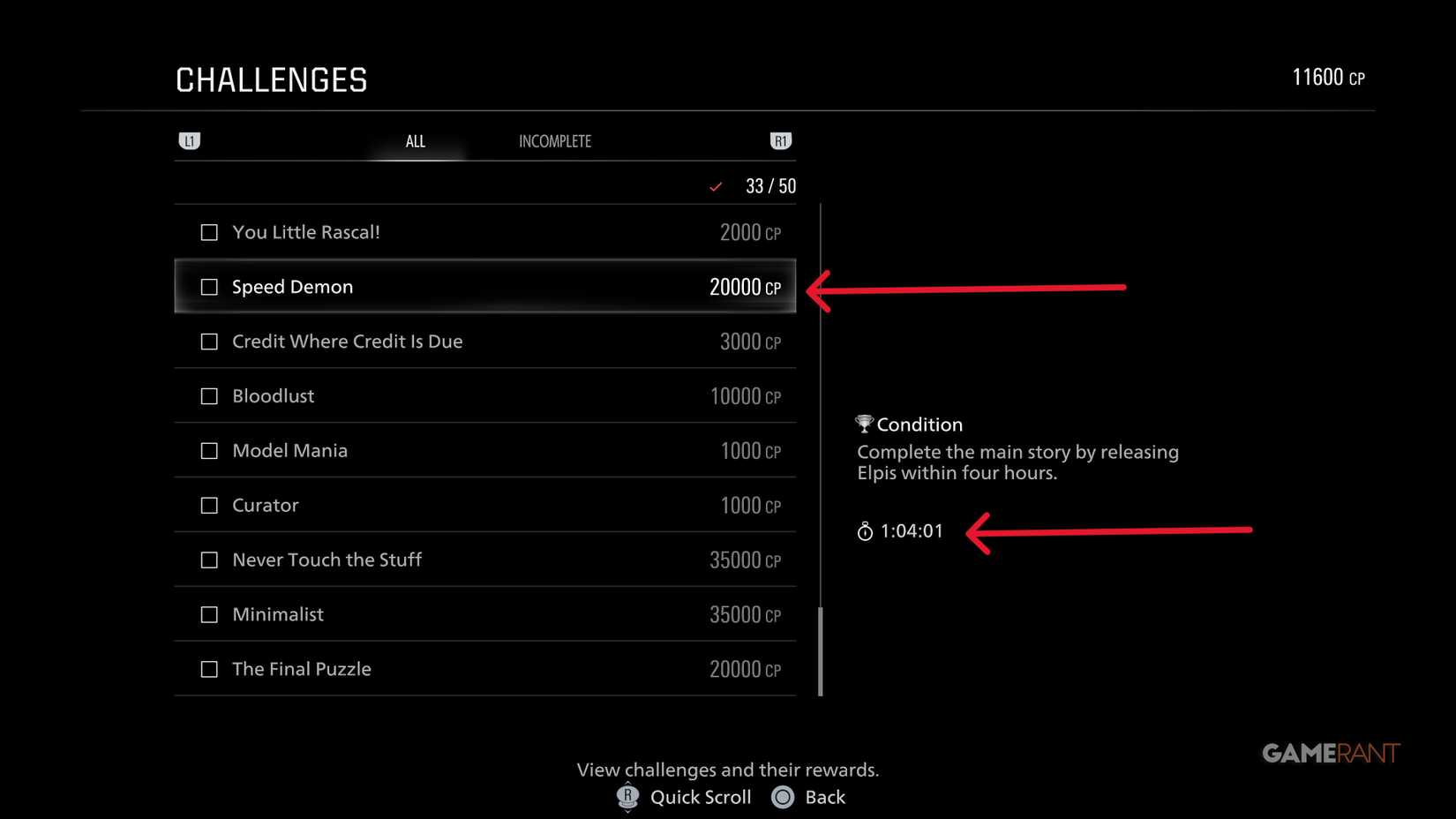 How to Easily Complete the Speed Demon Challenge in RE9
