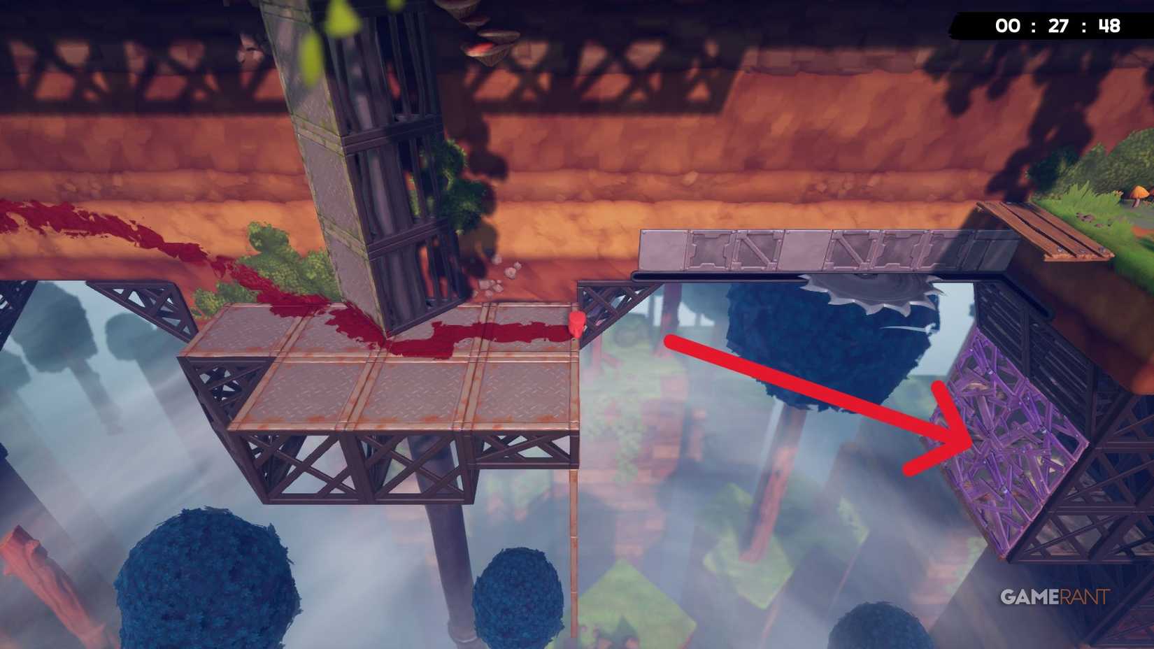 Super Meat Boy 3D - Bandage - Canyon Crush