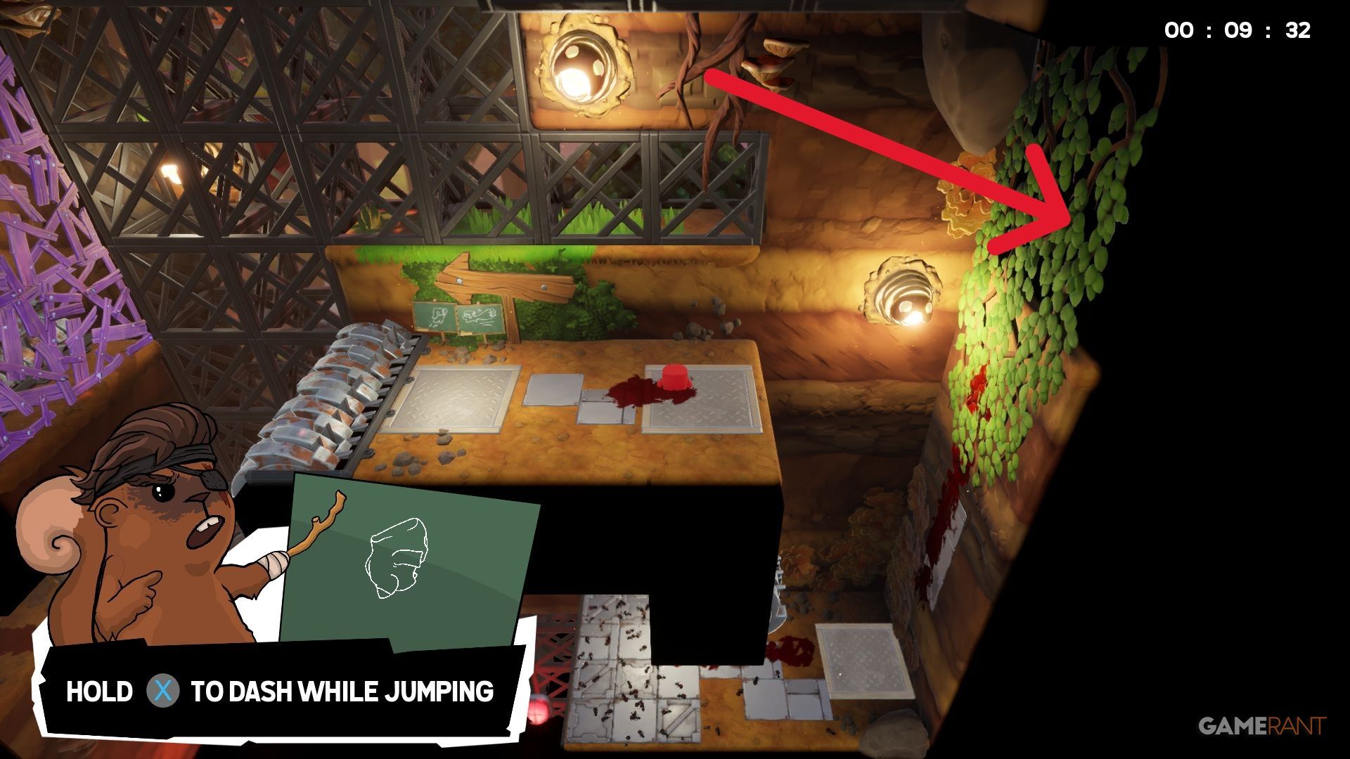 Super Meat Boy 3D - Bandage - Cave Dash 1