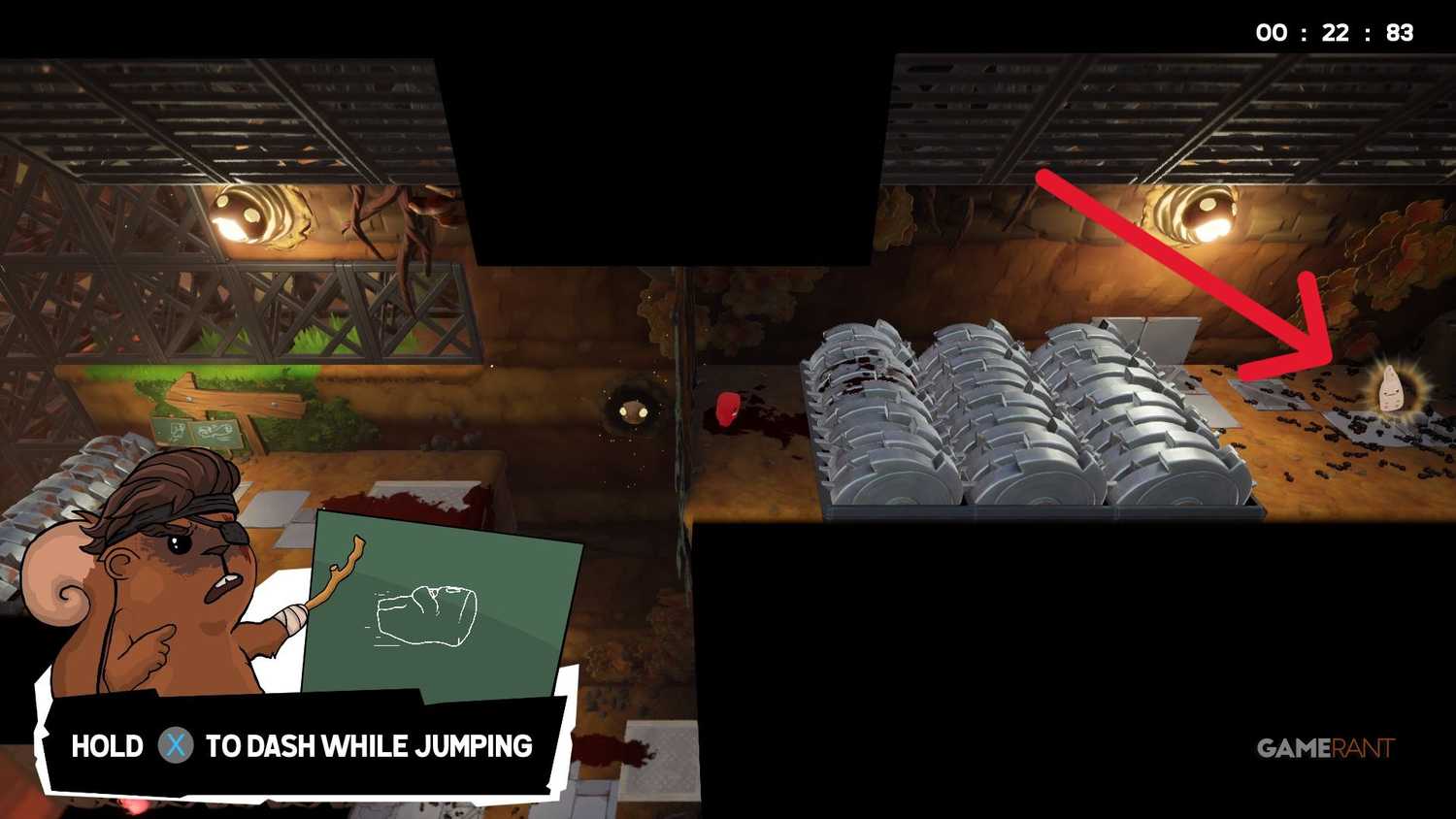 Super Meat Boy 3D - Bandage - Cave Dash 2
