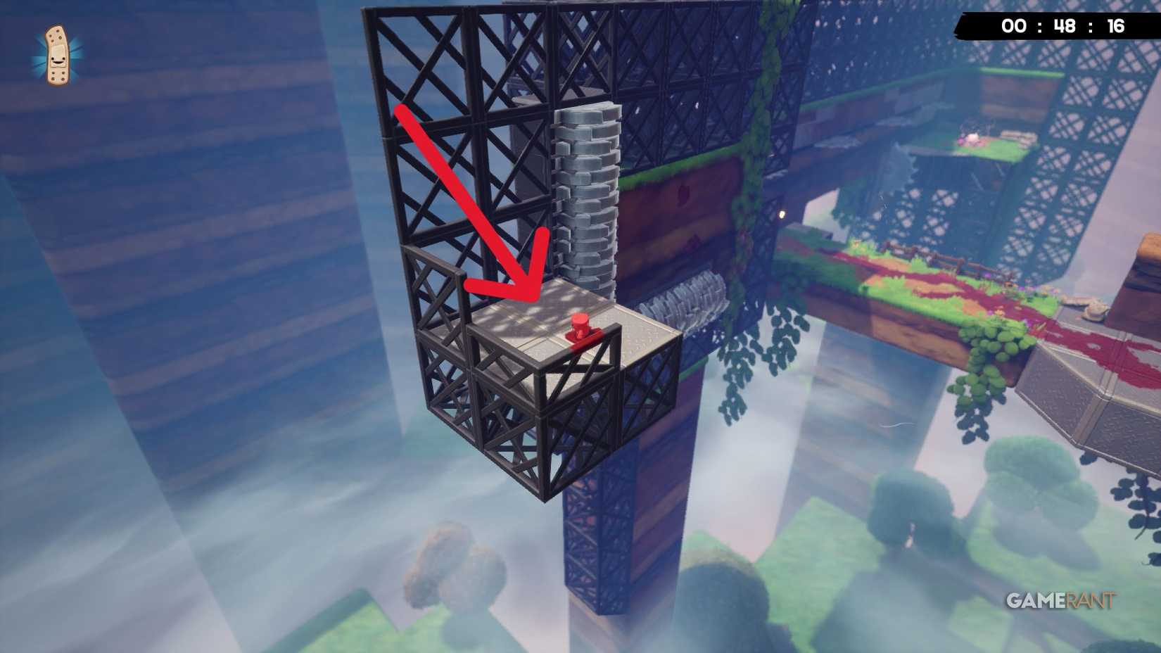 Super Meat Boy 3D - Bandage - Cliff Climb