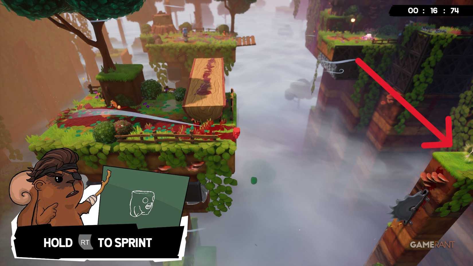 Super Meat Boy 3D - Bandage - The Great Gap