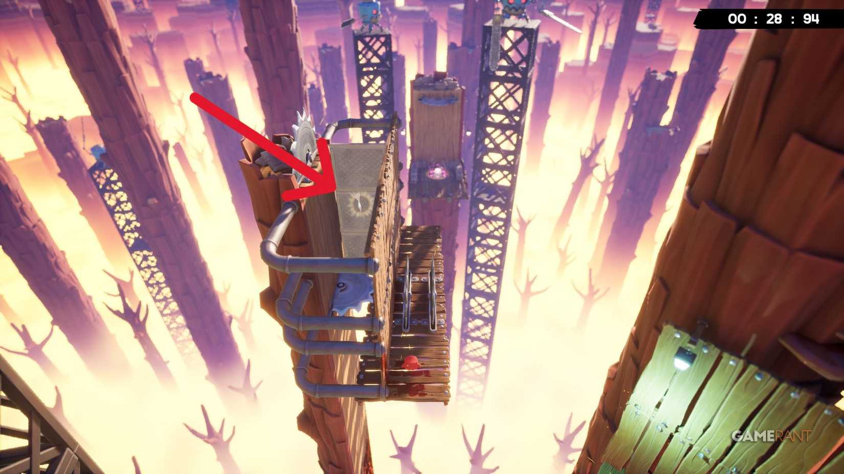 Super Meat Boy 3D - Bandage - Treetop Trials