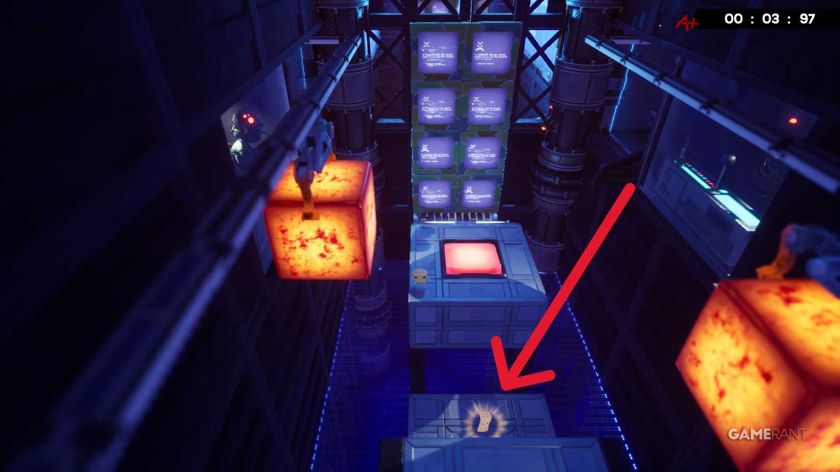 Super Meat Boy 3D - Forge - Bandage - Security Showdown