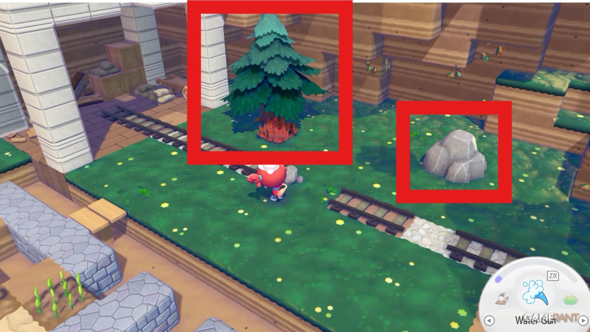 How to Save the Pokemon in the Barrel in Rocky Ridges in Pokopia
