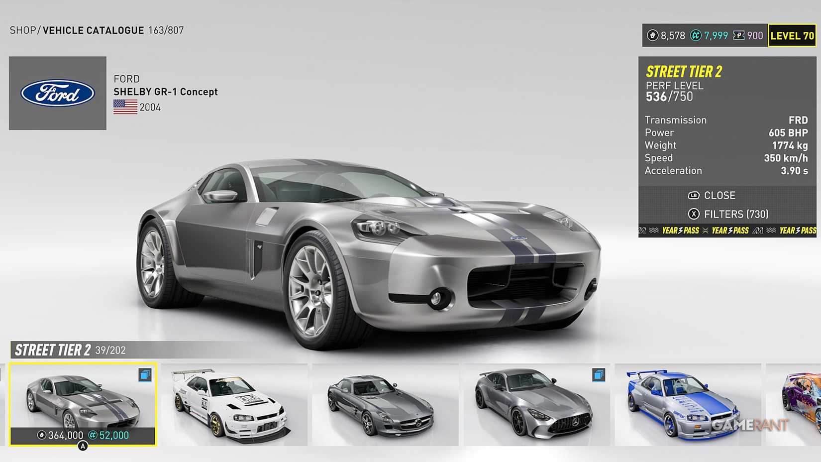 The Crew Motorfest Ford Shelby GR-1 Concept