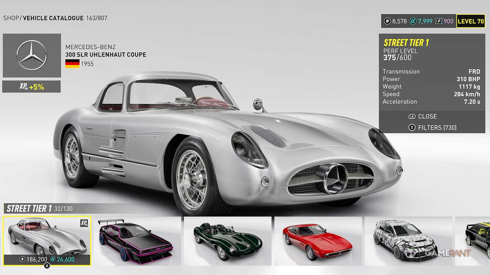 300 Slr Racing The 10 Fastest Cars In The Crew Motorfest, Ranked