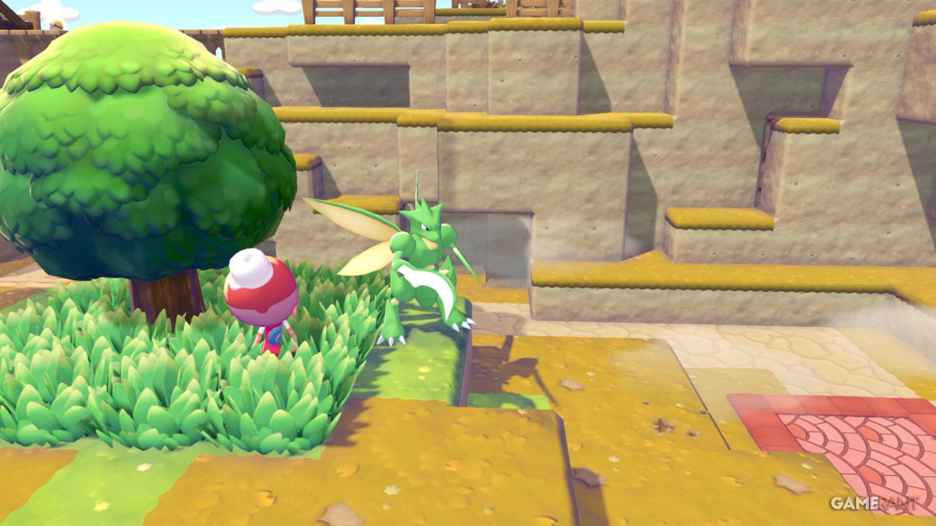 How to Cut Worn Lumber in Pokopia (Scyther Guide)