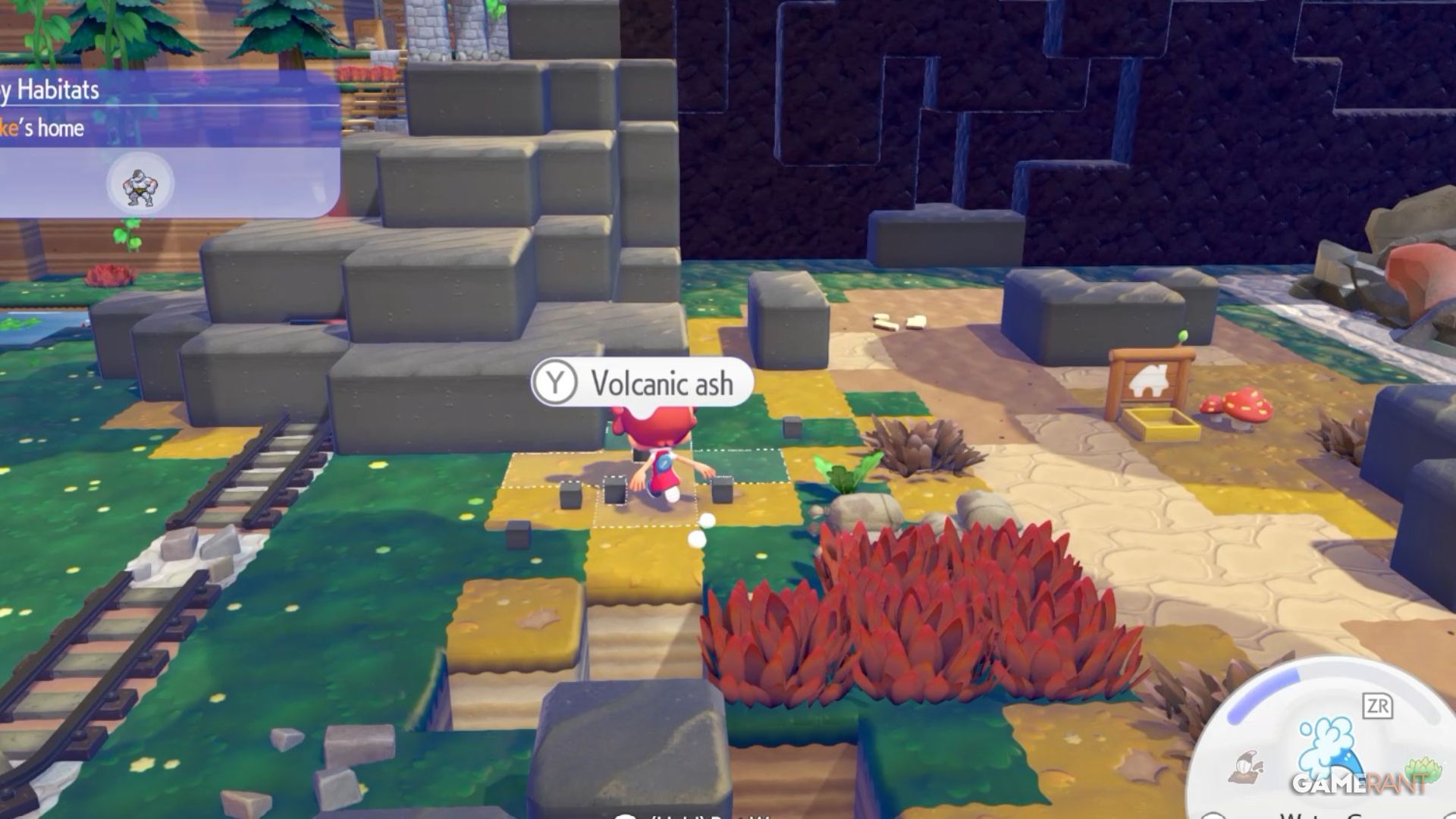 How to Save the Pokemon in the Barrel in Rocky Ridges in Pokopia