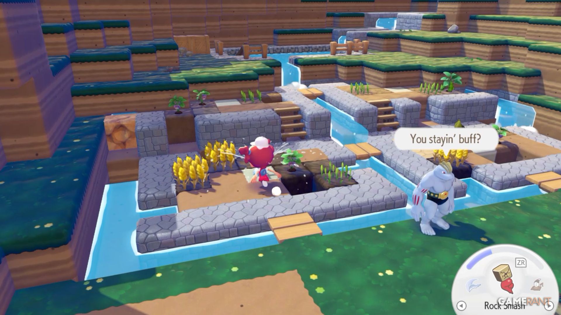 How to Save the Pokemon in the Barrel in Rocky Ridges in Pokopia