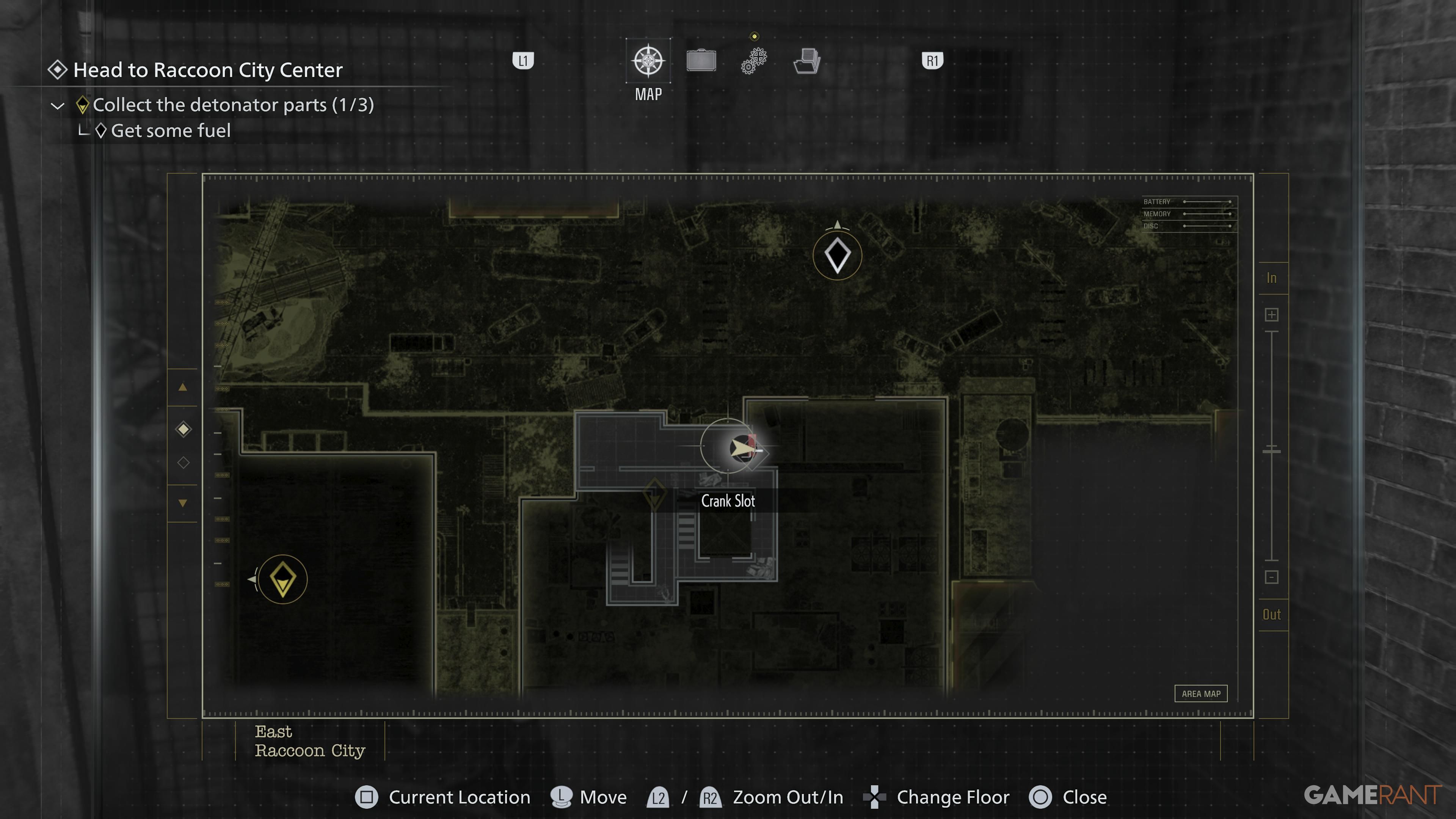 Where to Find the Crank in the Sewage Facility in RE9