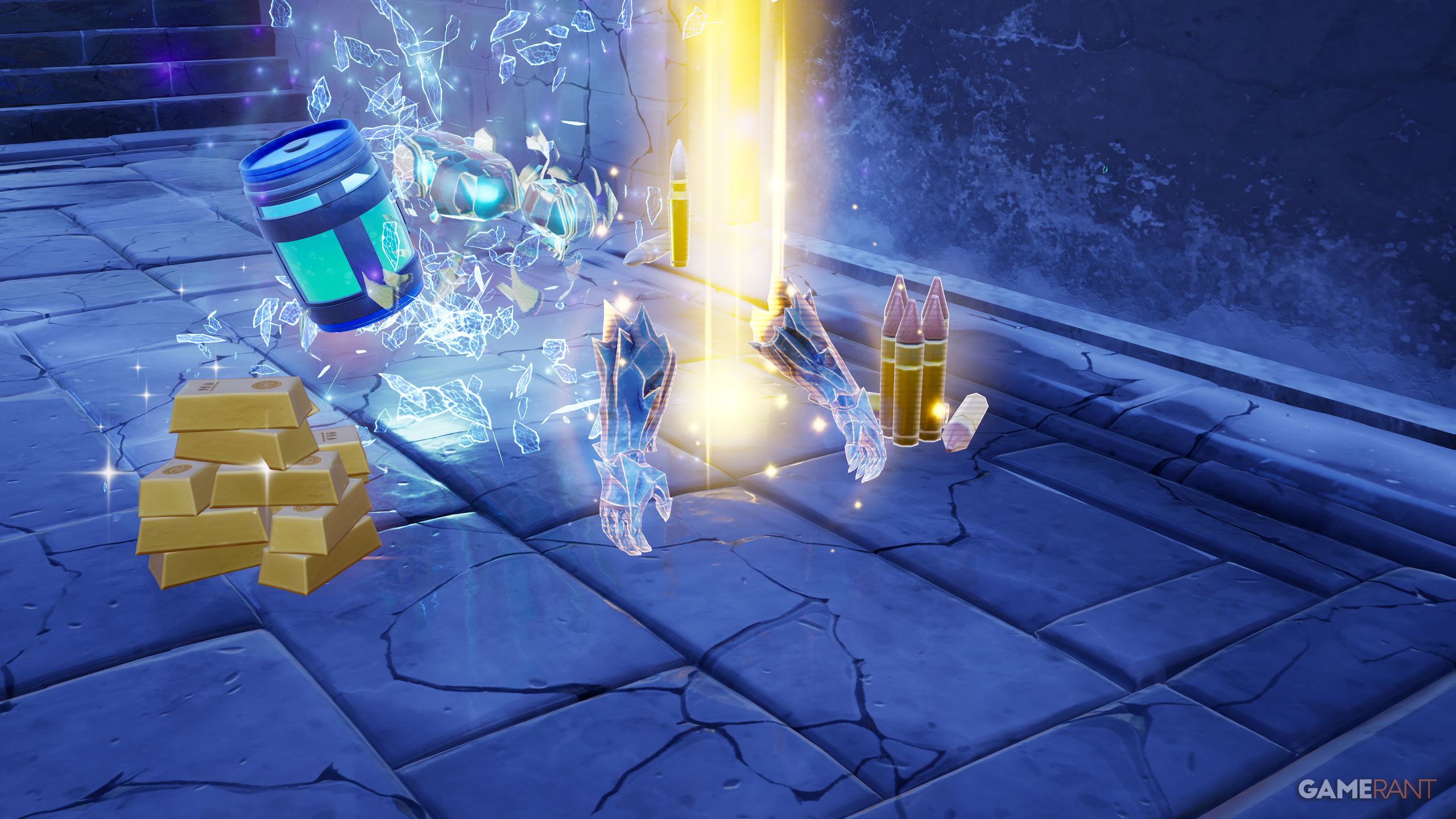Fortnite Mythic Ice Gauntlets Location & How to Use