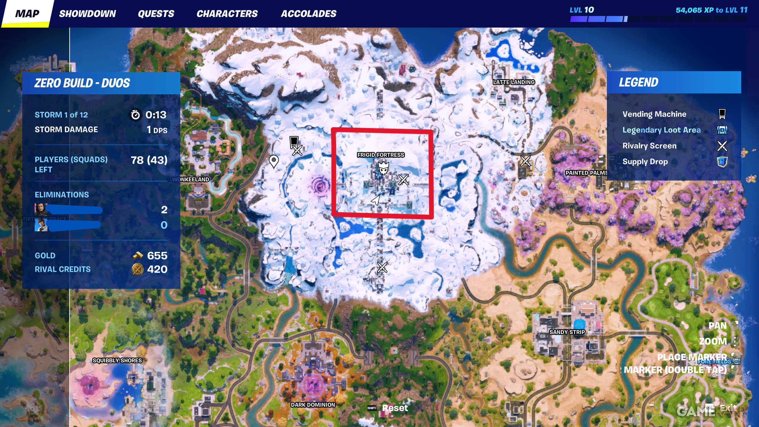 Fortnite Mythic Ice Gauntlets Location & How to Use