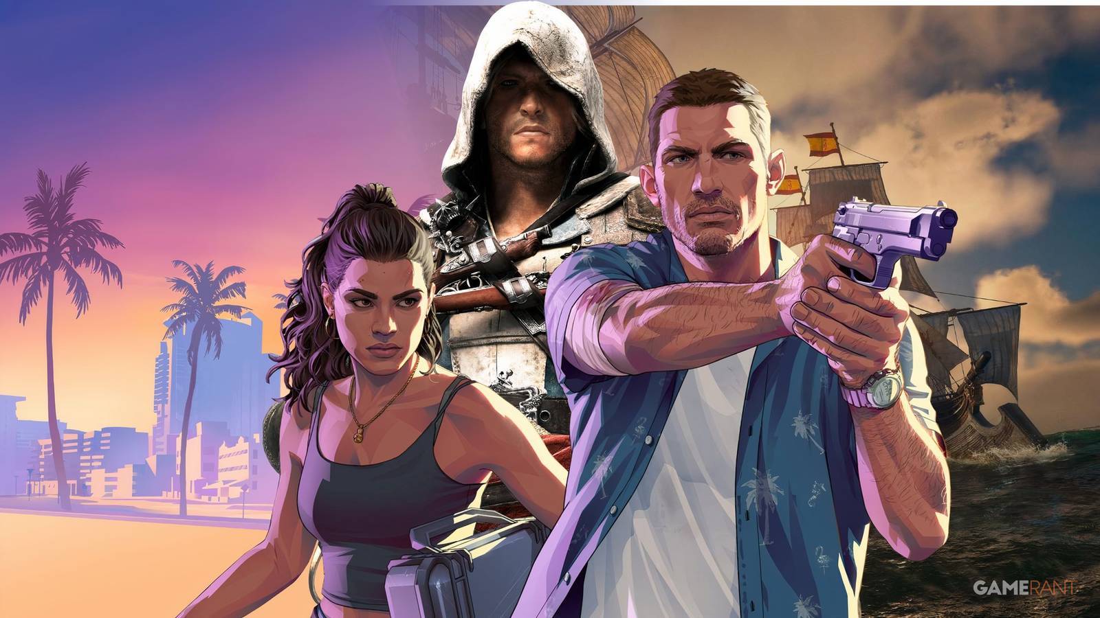 Assassin’s Creed Black Flag Has an Interesting Relationship with Grand Theft Auto
