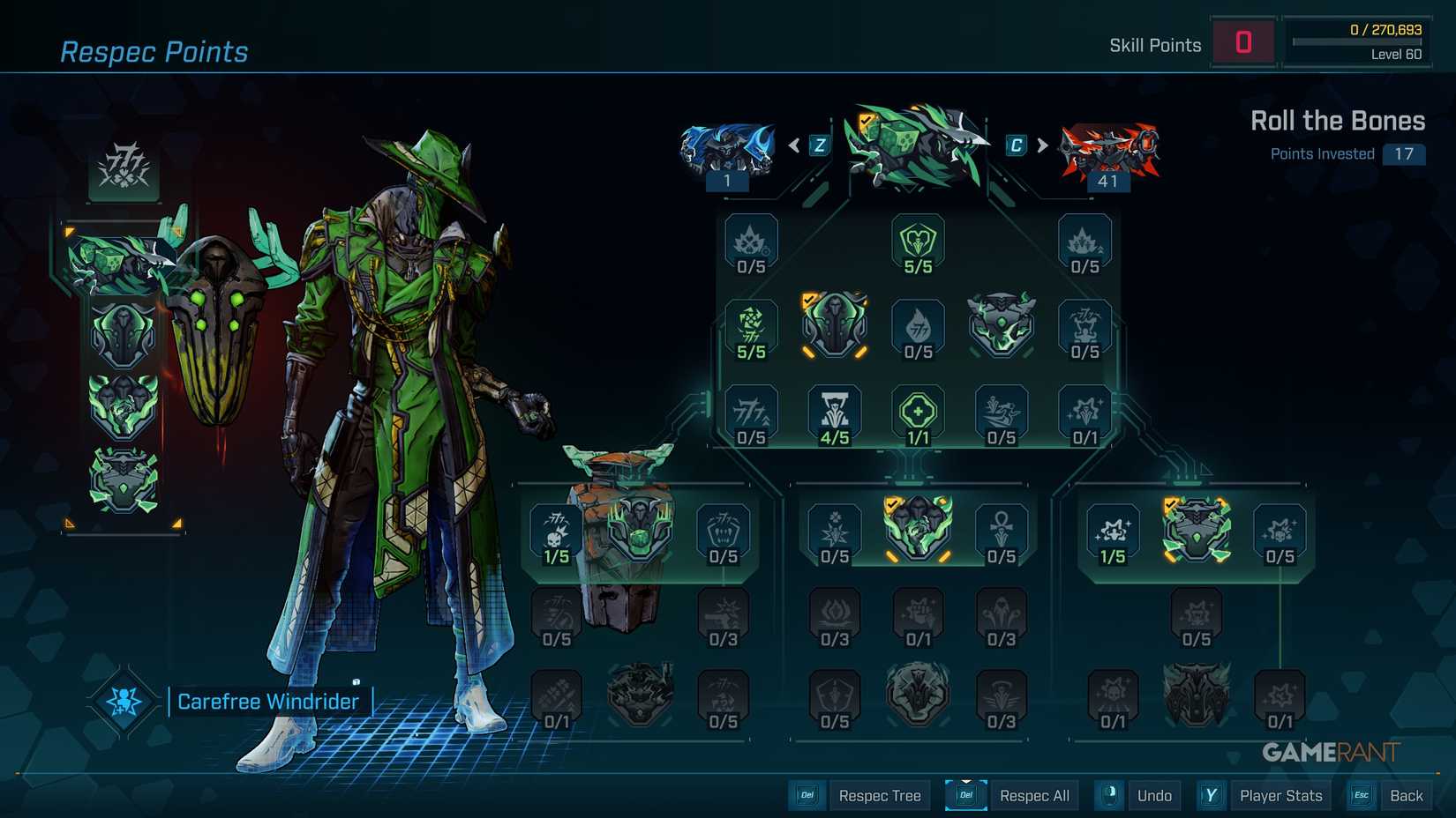 Cleromancy Skill Tree