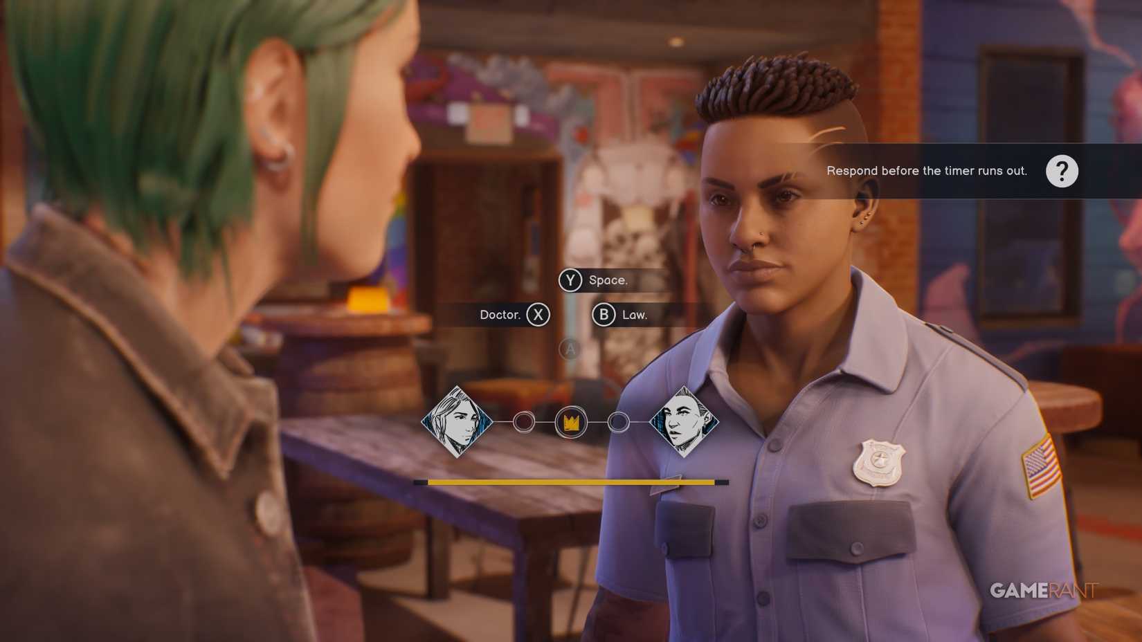 convincing Noelle that you visit campus in life is a strange reunion