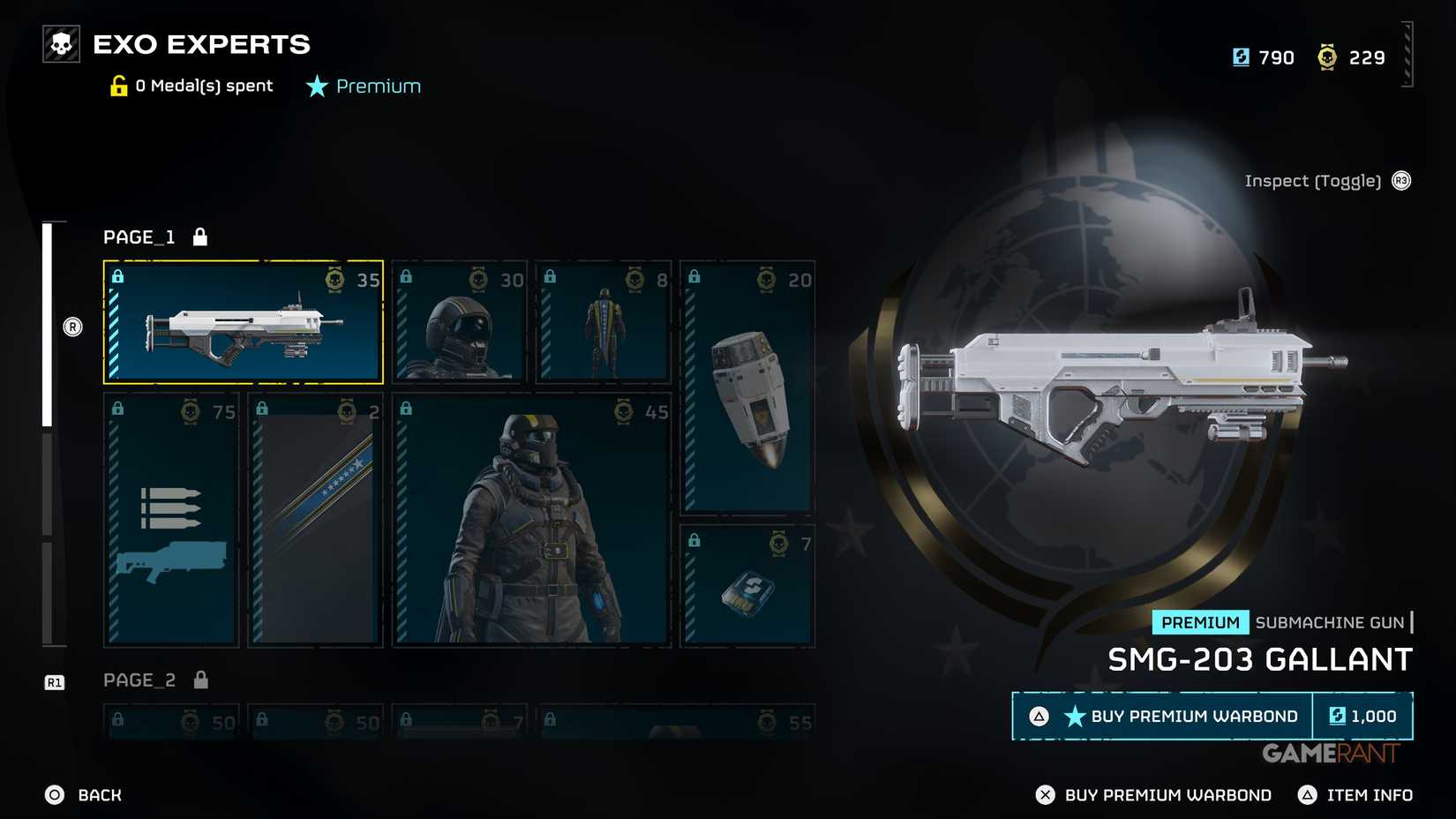 Helldivers 2 Exo Experts Warbond Showcase