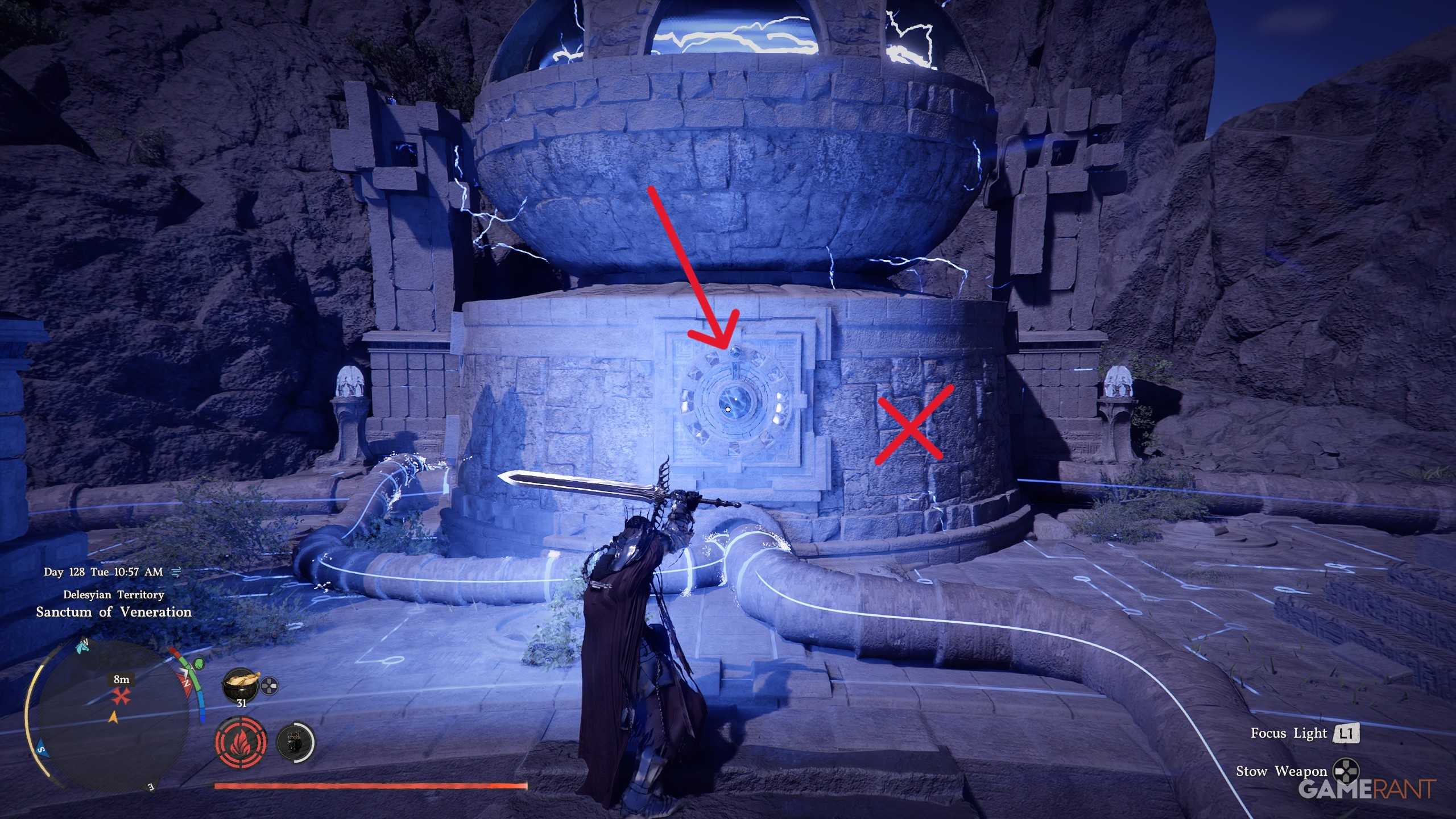 Crystal Puzzle Riddle How to Activate Secret Sanctum Puzzles in Crimson Desert