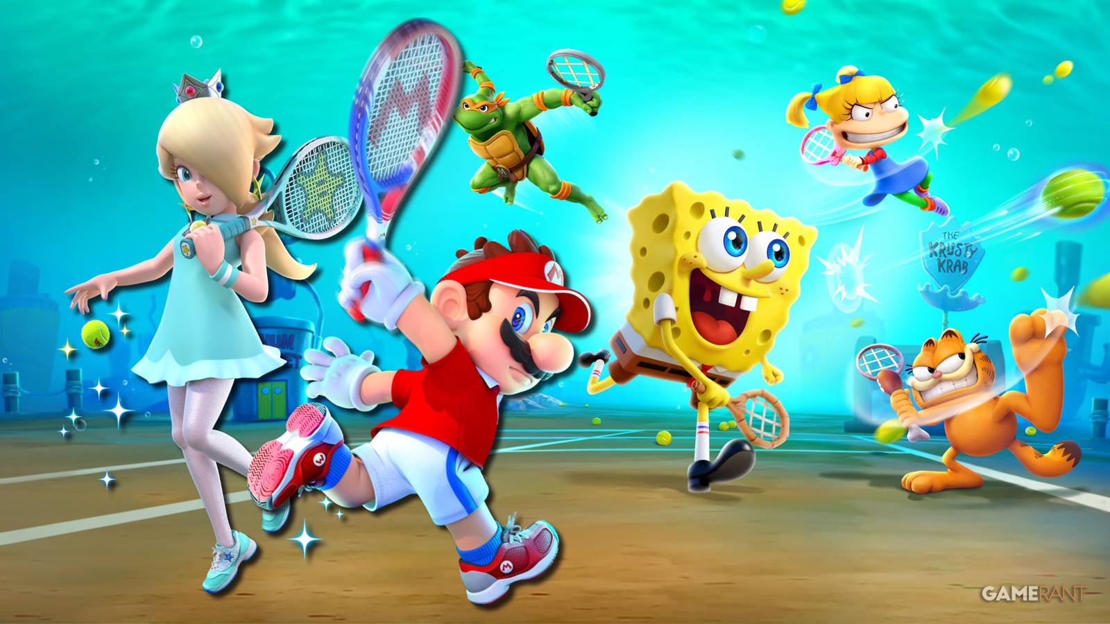 New Game is Like Mario Tennis, But With Nickelodeon Characters New Game is Like Mario Tennis, But With Nickelodeon Characters