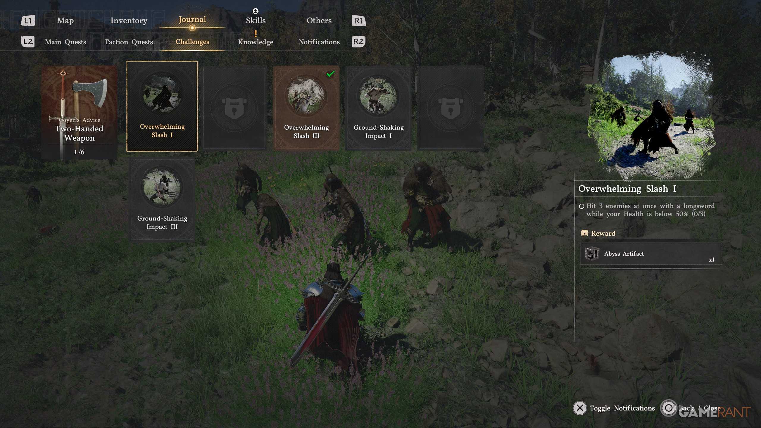 Two Handed Slash How to Complete All Two-Handed Weapon Challenges in Crimson Desert