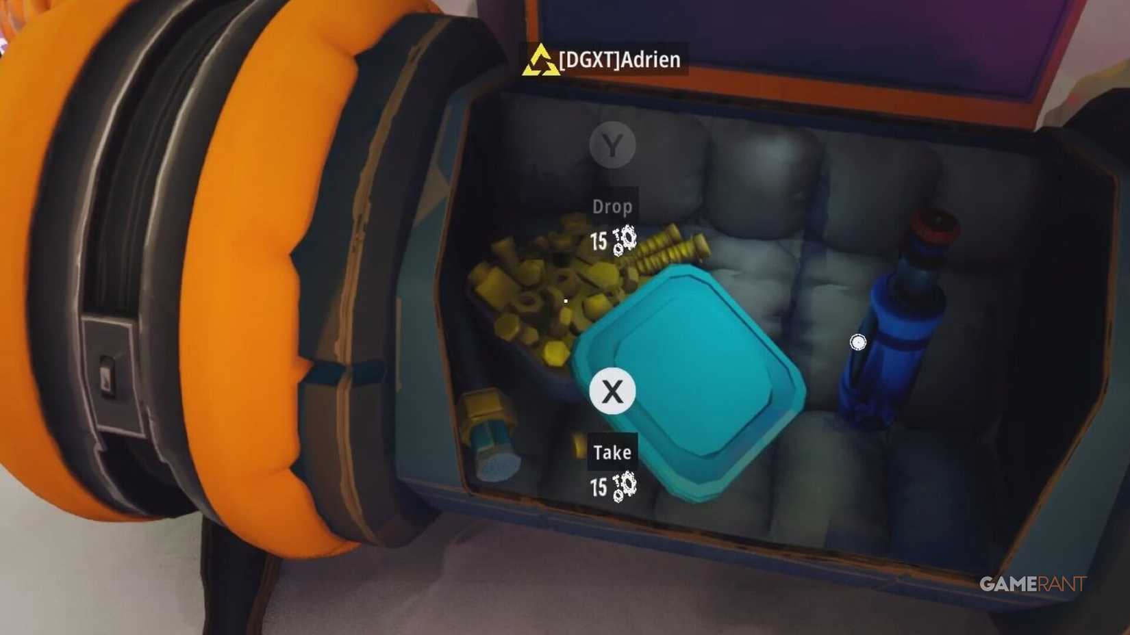 Rummage through the Donation Box to see what a past Tidewalker may have left behind for you to take.