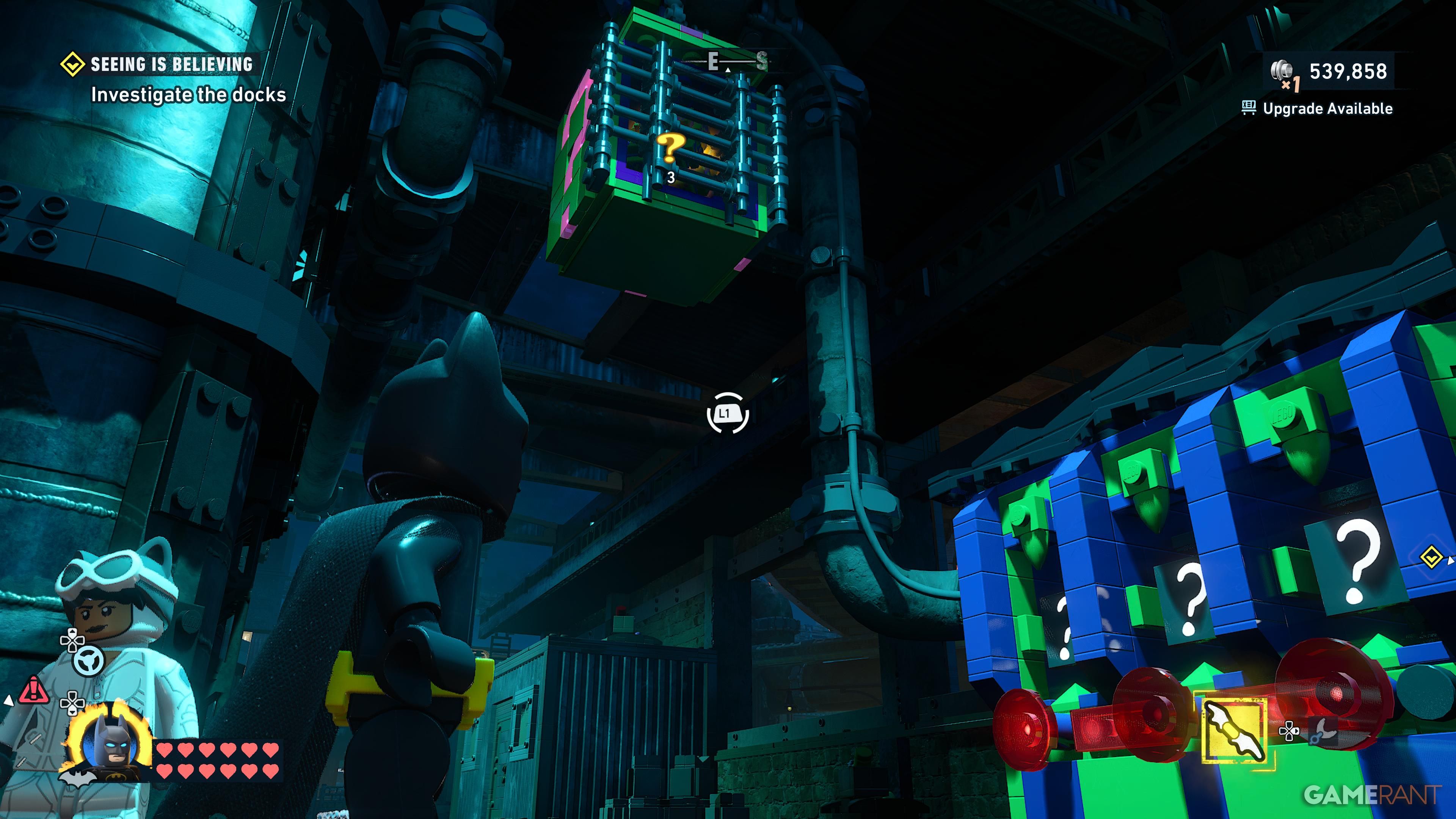 LEGO Batman Legacy - All Cauldron South Riddler Puzzle Solutions