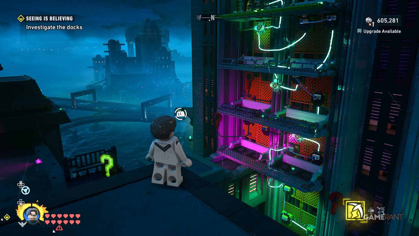 Gotham Village & Newtown Riddler Puzzle Solutions in LEGO Batman Legacy