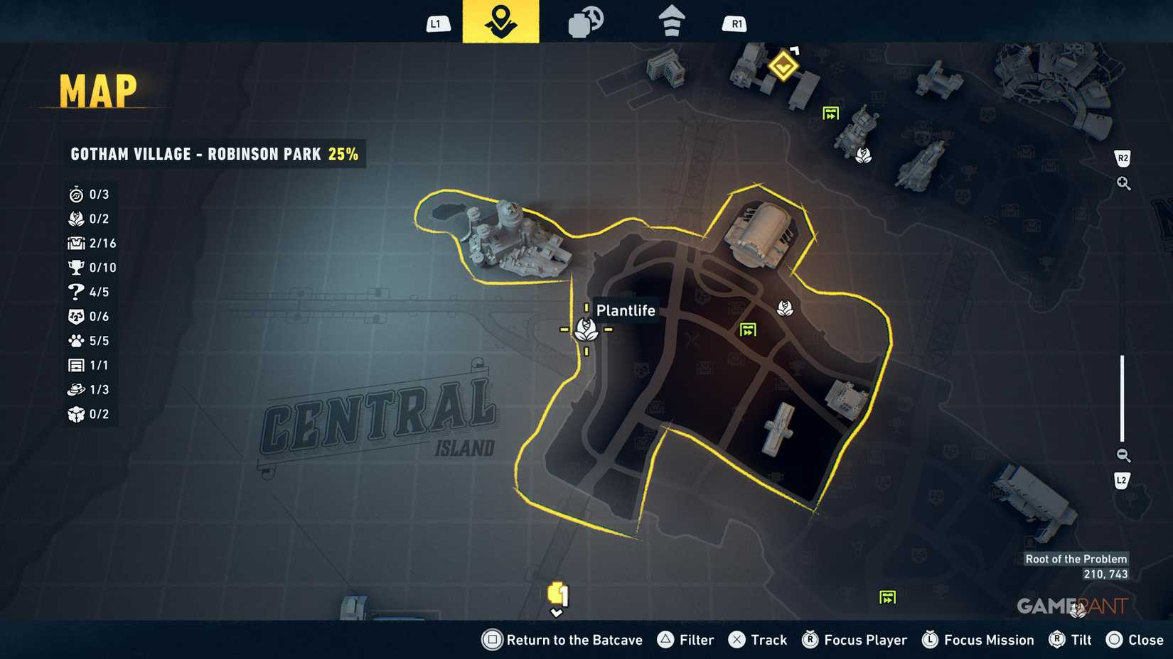 Översikt över hela växtlivet i LEGO Batman Legacy 8