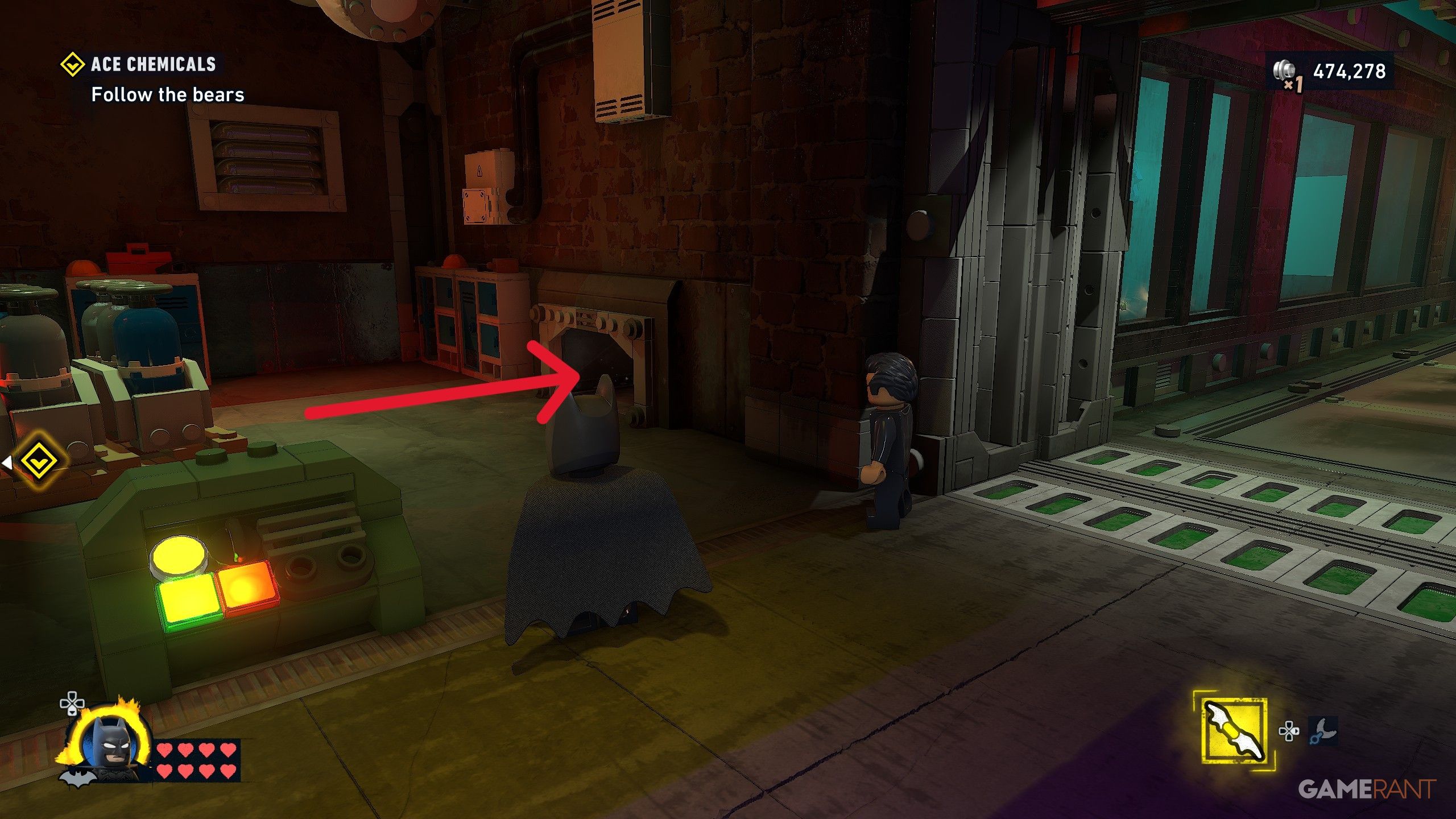 LEGO Batman Legacy of the Dark Knight Red Bricks Guide