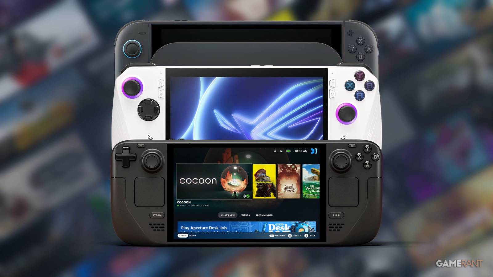 Best 3 Gaming Handhelds Alternatives To The Steam Deck (Not 9)