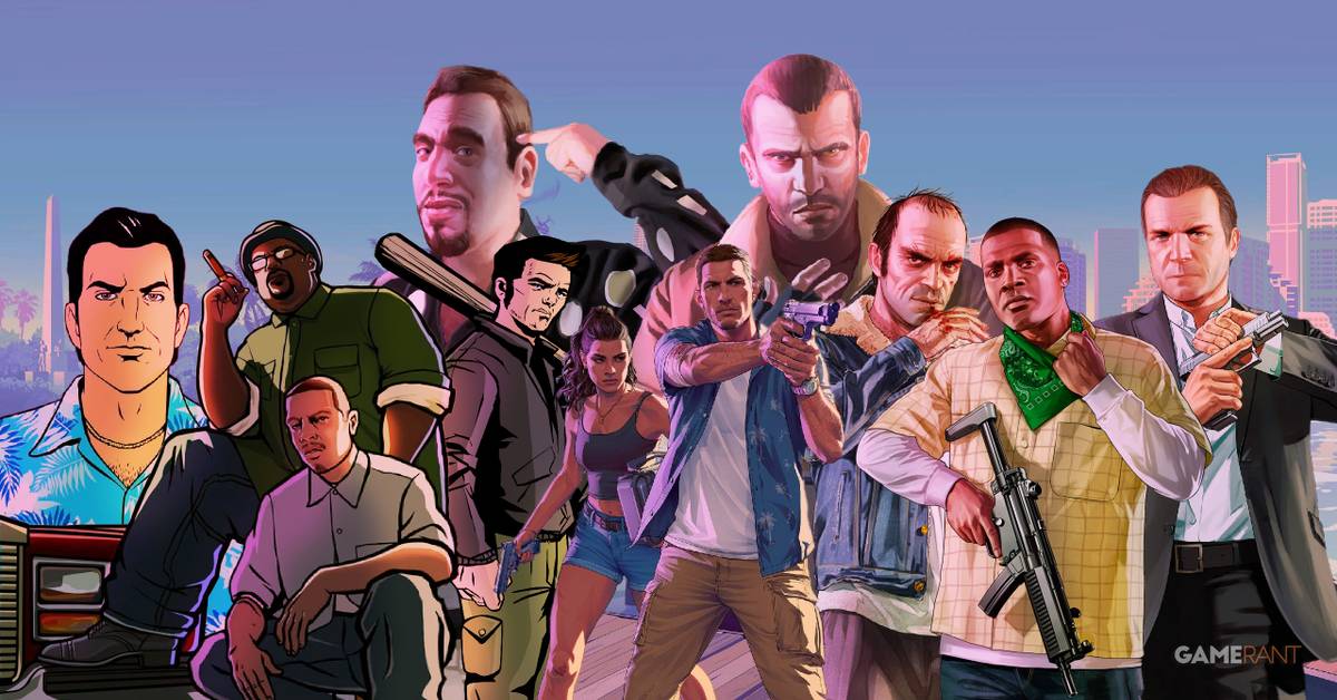 gamerant.com - Drew Swanson - I Marathoned All Mainline Grand Theft Auto Games Ahead of GTA 6, and Here is My Official Ranking